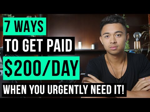 7 Websites That Will Pay You DAILY Within 24 hours! (Easy Work At Home Jobs)