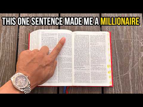 JESUS TEACHES US HOW TO GET RICH RIGHT HERE – BIBLE STUDY WITH A MILLIONAIRE