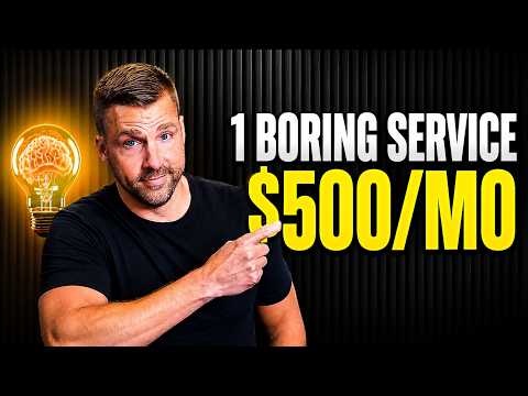 How to Get $500/Month Clients With One Boring Service